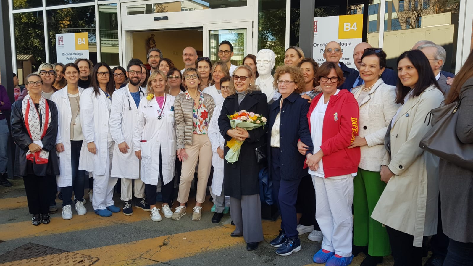 Cerimonia di inaugurazione del busto commemorativo del Prof. Luigi Zanesco