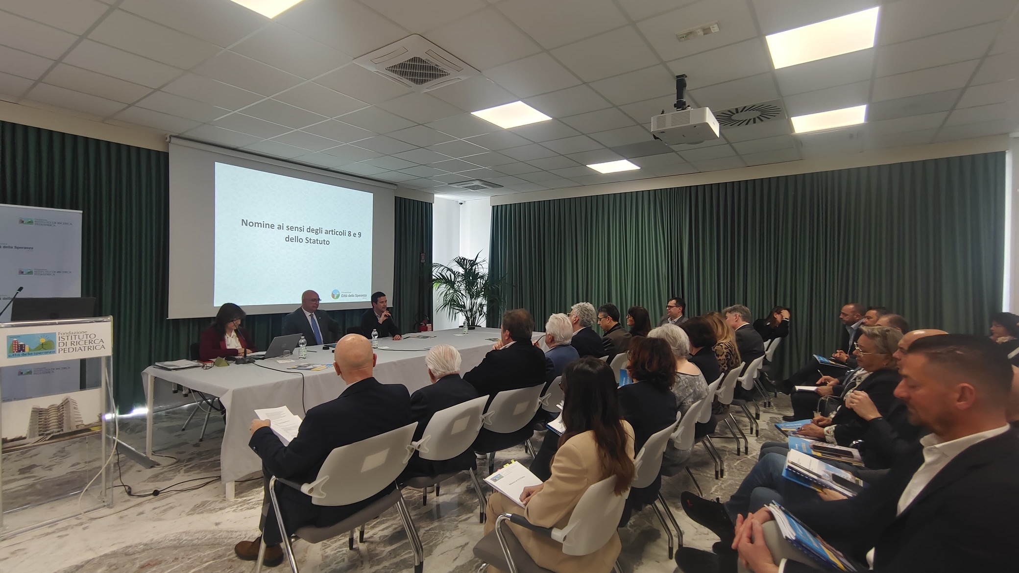 Assemblea ordinaria consiglio generale  fondazione “Città della Speranza”
