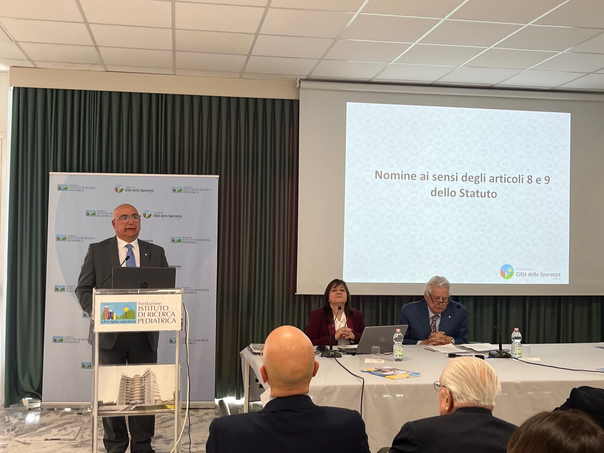 Marino Finozzi è il nuovo presidente di Fondazione Città della Speranza