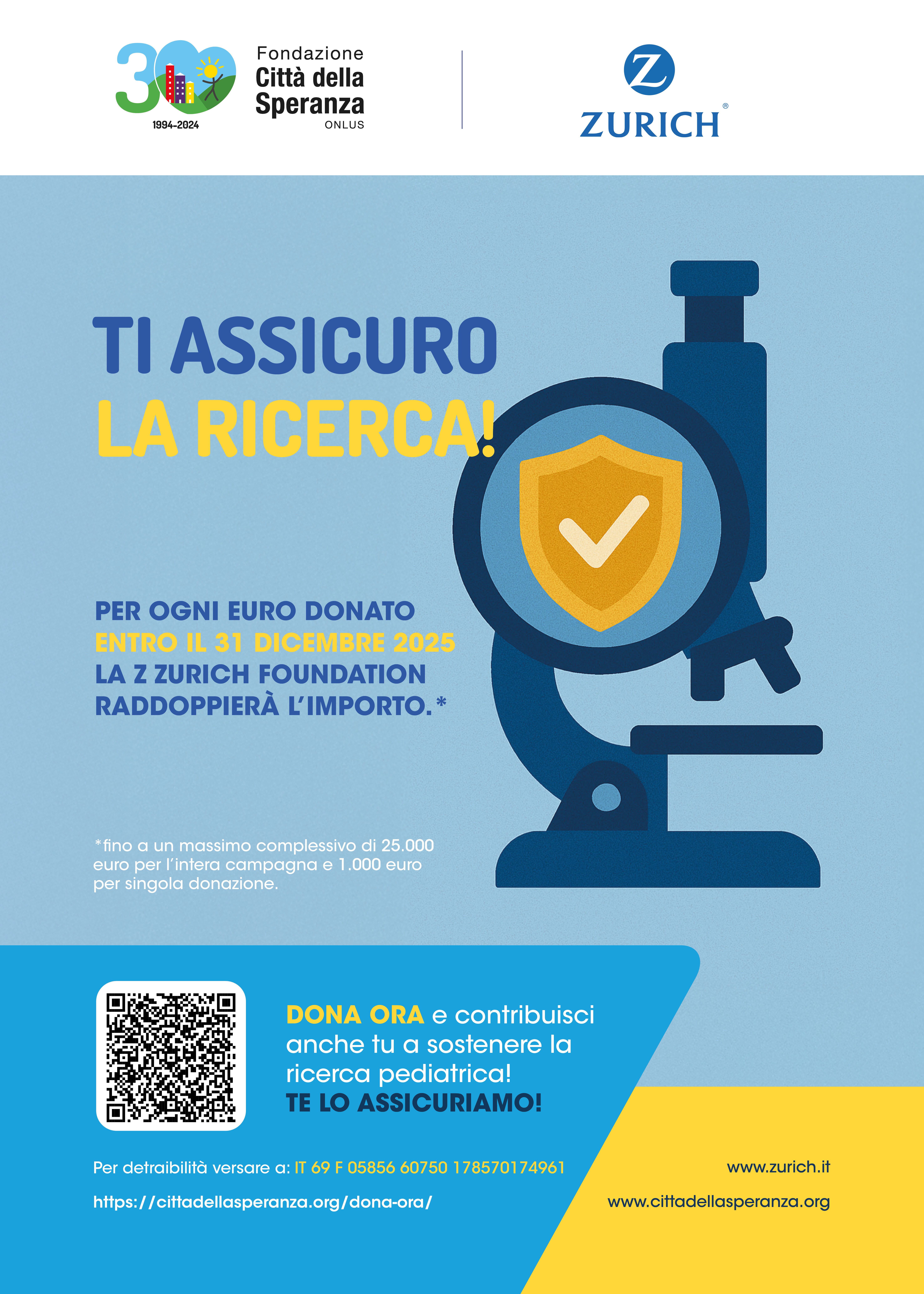 locandina di grafica per la Z Zurich Foundation