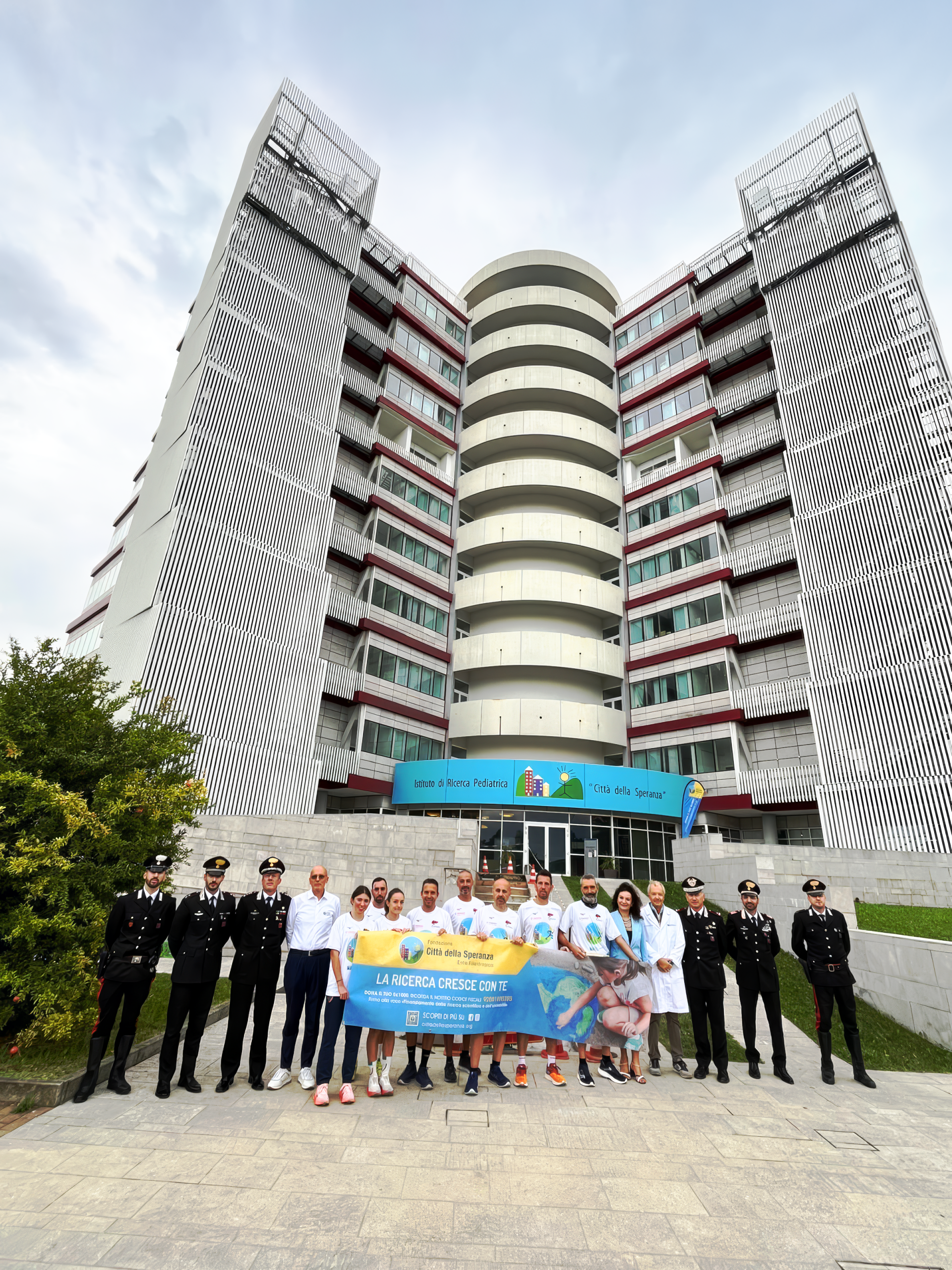 Partenza Staffetta della Speranza, IRP Padova - Settembre 2025